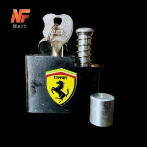 Motorcycle Side Lock 100% secure Security Lock Push Button for Motorcycle / Motorbike Anti theft Handle Lock, Unbreakable Lock