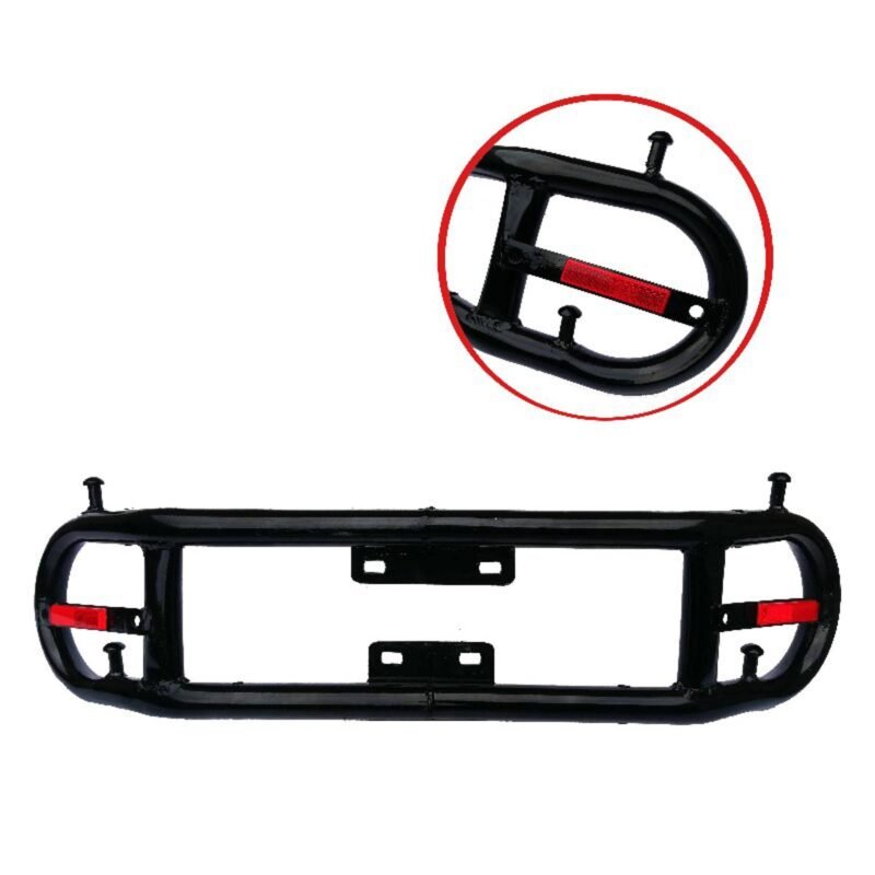 Motorcycle Reflective Crash Guard, Leg Guard ,Safe Guard for Bike 16 Gauge for Yamaha YBR-G, YBR, YBZ, GS150 , GS150SE, GR-150, Honda Pridor - Image 3