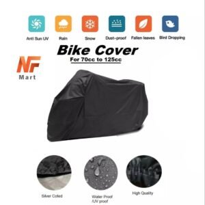 Bike Parking Cover Motorcycle Parking Cover Waterproof Bike Cover, Scratch & Dust Proof  Top/ Bike Cover for Honda CD 70, Bike Cover for 125 & 150