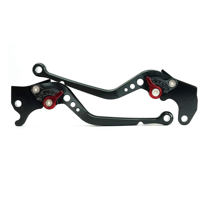 HJG Motorcycle Brake Clutch Levers 6 Points Adjustable Levers Black Aluminium CNC High Quality For Honda 70 & all China 70cc Bikes - Image 3