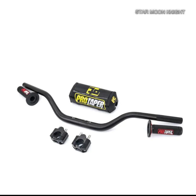 PRO Taper Universal Handlebar With Handle Risers Pack Bar Handle bar Pads Grips ALL Color Pit Pro Racing Dirt Pit Bike Motorcycle CNC 28mm Adapter For All Bikes - Image 2