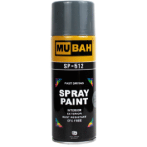Grey Spray Paint For Bike, Cars And All Wood & Metal Surfaces 300ml Decorative Paint For All Purposes NF MART