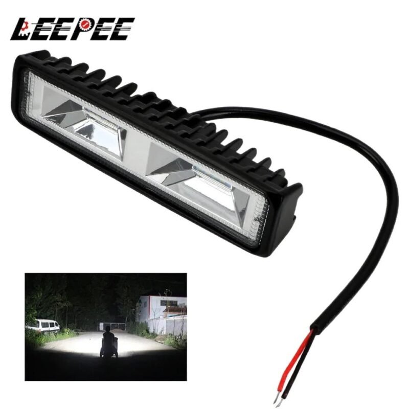 Bike Headlight Led Bar Universal 36 watt Metal Body For Motorcycles & cars Spotlight Flood Lamps Work Lights 6000K NF MART - Image 2