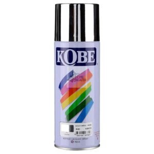 18k Chrome Silver Acrylic Spray Paint Kobe Spray Paint Extra Shine 400ml For All Purposes Decorative Paint NF MART