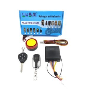 HJG Motorcycle Remote Security Lock Anti Theft Alarm System For Bike Motorcycle Self Start Function NF MART