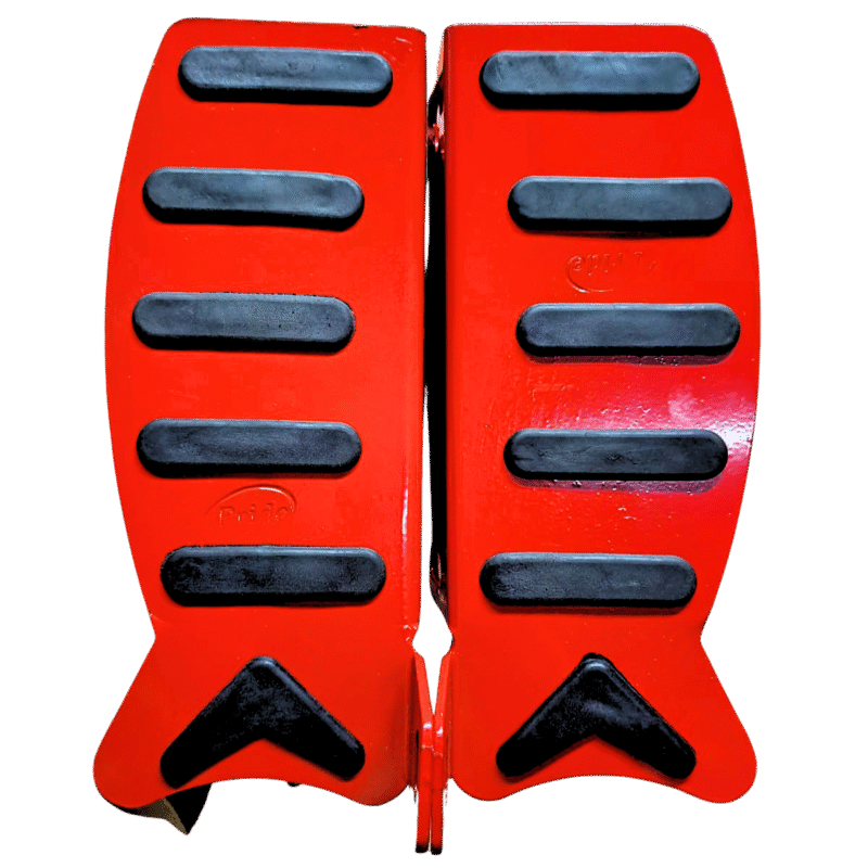 Bike Foot Rest Motorcycle Foot Rest 16 Gauge Red Universal For Honda & All China 70cc, Honda & china Cg125 Bikes - Image 2