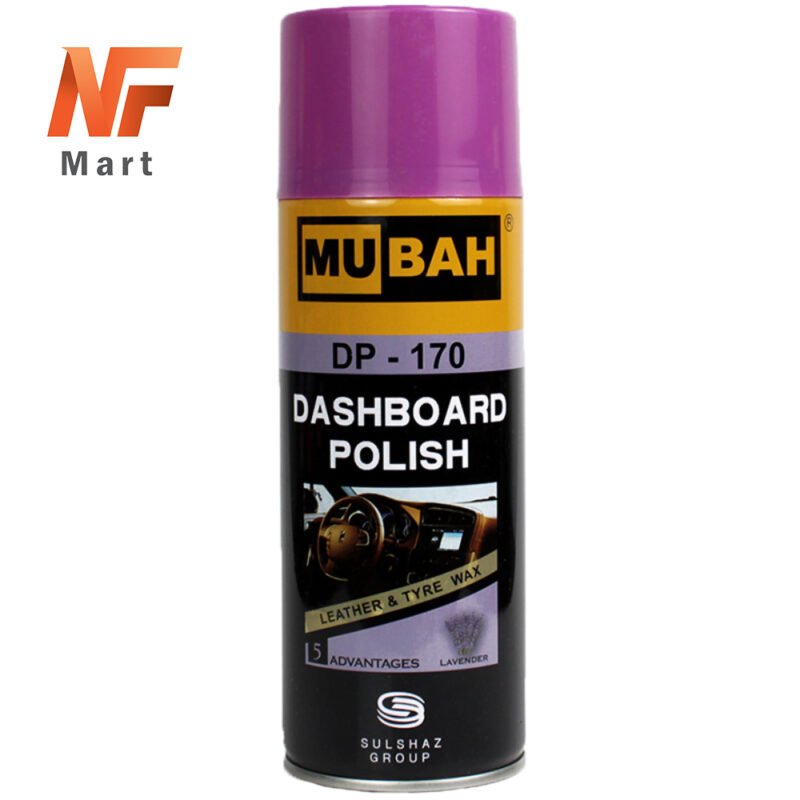 Dashboard, Leather & Tire Polish Spray For Bike and Cars Tyres Polish Spray Leather & Tyres Wax  Volume-400ml NF MART - Image 5