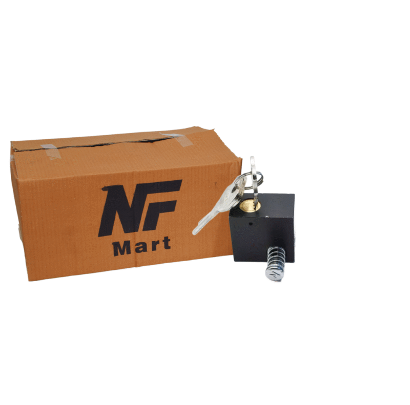 100% secure Motorcycle side lock (no need of welding) Security Lock Push Button DIY Fixing For Motorcycle - Image 2