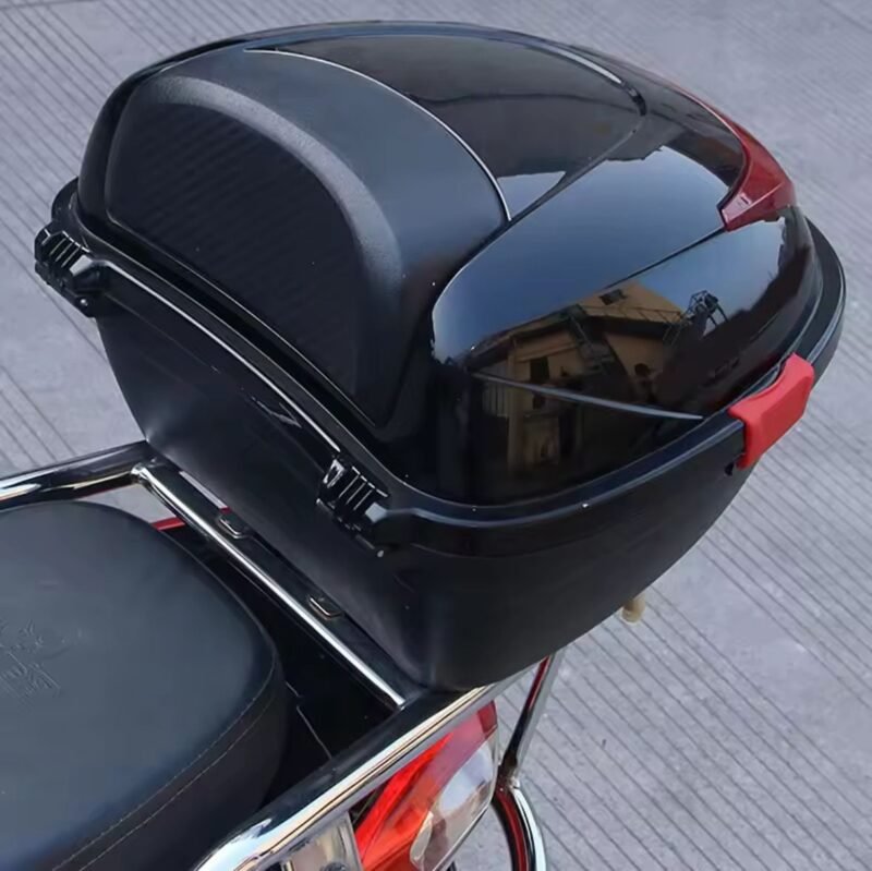 MOTORCYCLE STORAGE BACK BOX CASE WATCH VIDEO BLACK COLOUR HIGH QUALITY - Image 3
