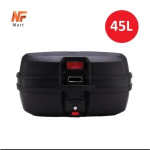 JDR Motorcycle Tail Box , Top Box , Popular motorcycle Top Case, 45-Litres Super Large capacity  Durable Motorbike case, Top Box NF MART