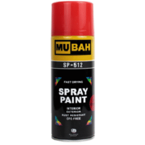 Red Spray Paint For Bike, Cars And All Wood & Metal Surfaces 300ml Decorative Paint For All Purposes NF MART