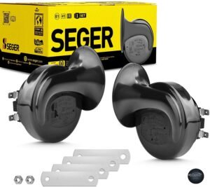 Seger Snail Horn For Car and bike 100% Original Horn - 12v - HIGH QUALITY HORN