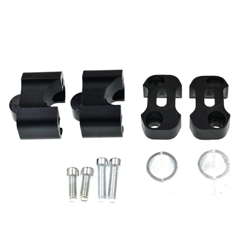 Motorcycle Handle bar Riser CNC Aluminum Alloy All Colors Available Universal 22mm/28mm Handlebars Mount Clamp For All Yamaha, Suzuki, Honda Bikes NF MART - Image 4