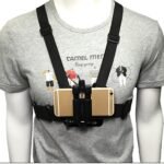 Mobile Phone Chest Holder Mount Webbing Belt Strap For GoPro HD Hero & Mobile Universal & Adjustable