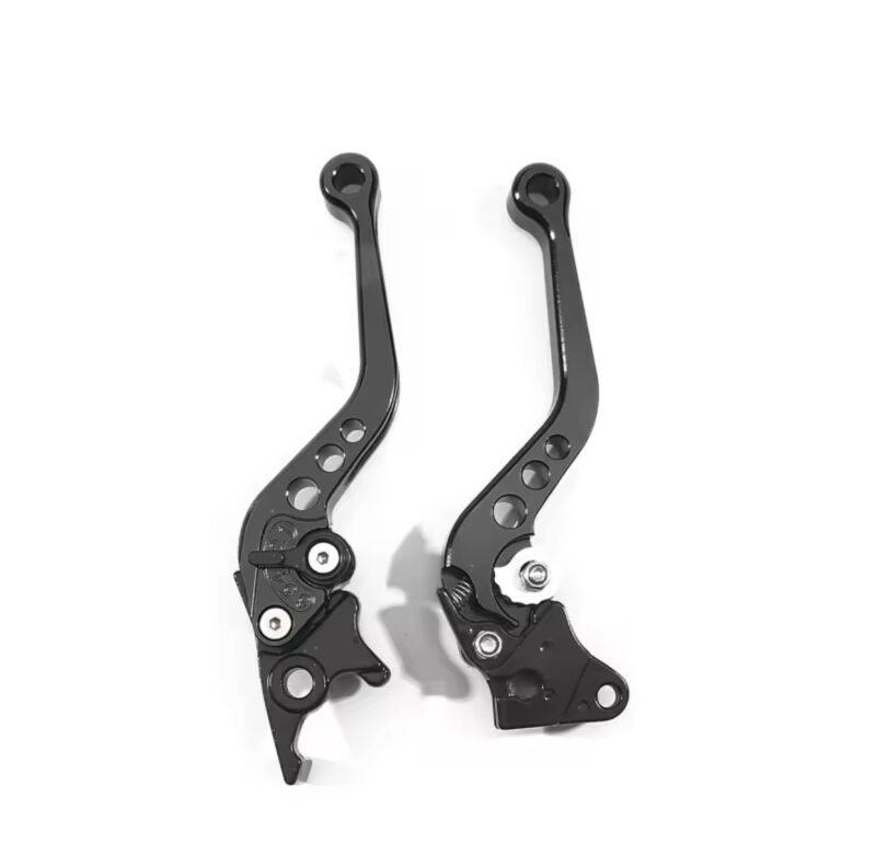 Motorcycle Aluminum Brake levers Set For Honda CB150f Motorcycle CNC Accessories Red, Black Color Modified 6 Points Adjustable Hand Lever - Image 2