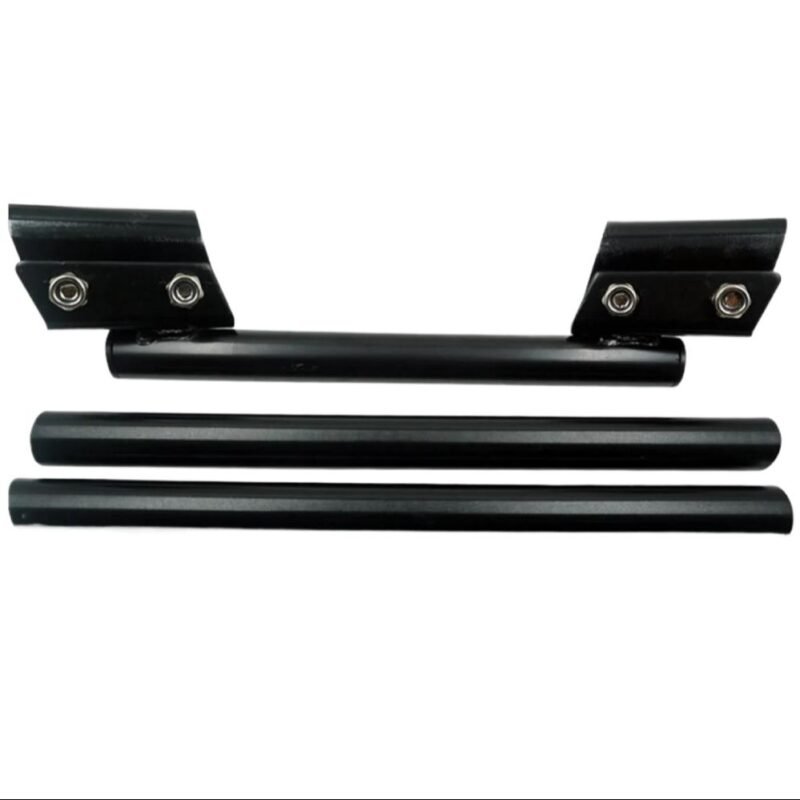 Universal Adjustable Handle Bar BLACK Aluminum 3 Piece For Motorcycle Black For Café Racers, ALL Bikes NF MART - Image 4