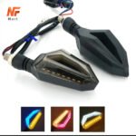 Motorcycle Indicators Moto Lamp 2Pcs Signal Light Daytime Lamp 12V Led Motorcycle Turn Signals Universal All Bikes NF MART