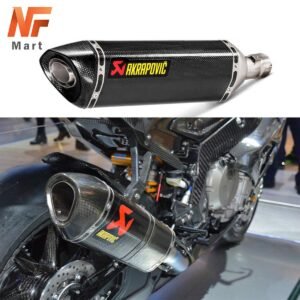 Akrapovic Carbon Fiber Exhaust CE9 For MOTORCYCLE, HEAVY BIKES - Black
