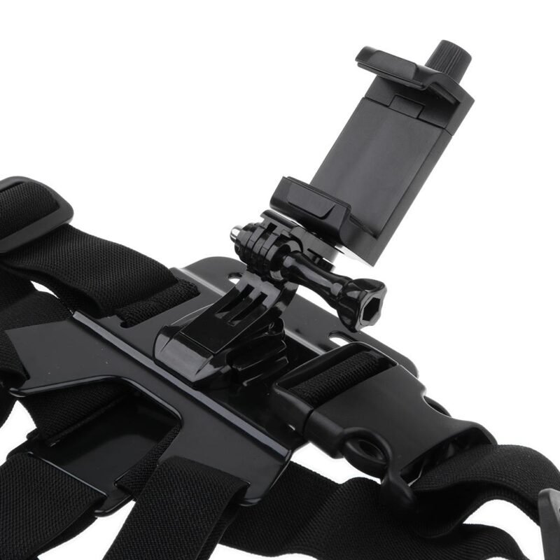 Mobile Phone Chest Holder Mount Webbing Belt Strap For GoPro HD Hero & Mobile Universal & Adjustable - Image 3
