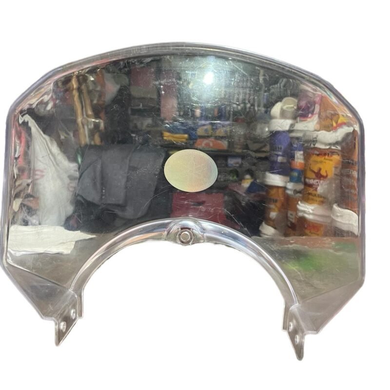 Yamaha YBR 125G Windshield Glass Visor Yamaha YBZ, Suzuki Gs150 Windshield Visor High Quality New Crystal White Imported 100% Unbreakable - Image 4