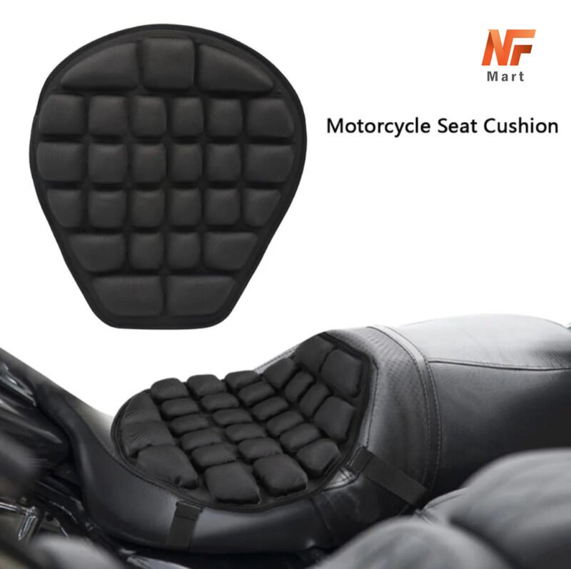 Bike Seat Cushion Foam Based Motorcycle Seat Cover Waterproof Universal For All Bikes High Quality NF MART
