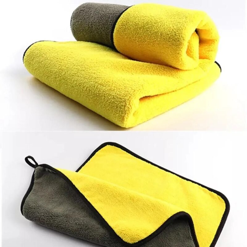 Car Wash Microfiber Towel Car Cleaning 40x40/600GSM Drying Cloth Detailing Car Wash Towel - Image 2