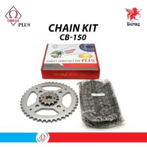 Motorcycle Chain Sprocket Set / kit for Honda CB150F, CB150 High Quality 428-49T-120L Omega