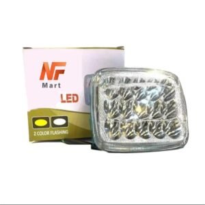 Bike Headlight 5 function Led headlight 15 led 2 Colors White & Yellow fog Light bike headlight super bright Original FOR CD 70 &125 NF MART