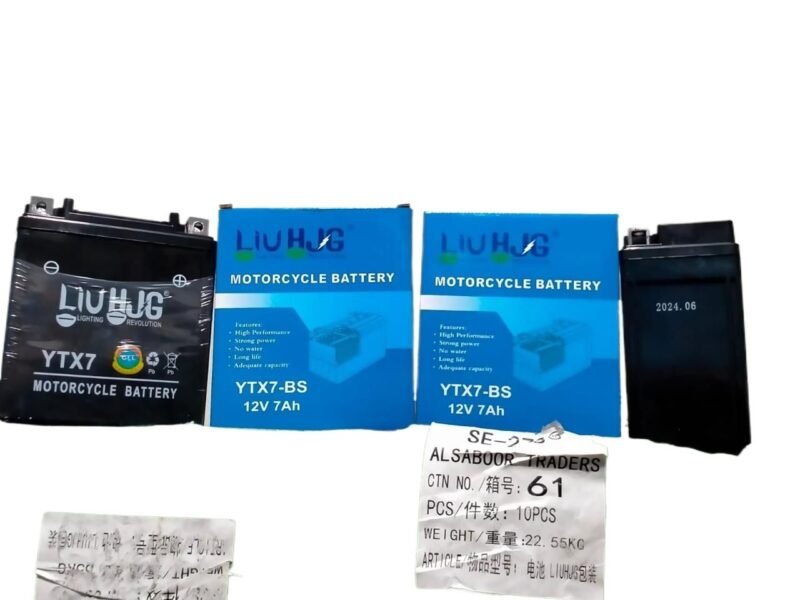 Motorcycle Dry Battery 5Ah/12V For Honda Cb150 , Yamaha YBR & YBZ, Suzuki Gr 150 High Quality Imported NF MART - Image 2