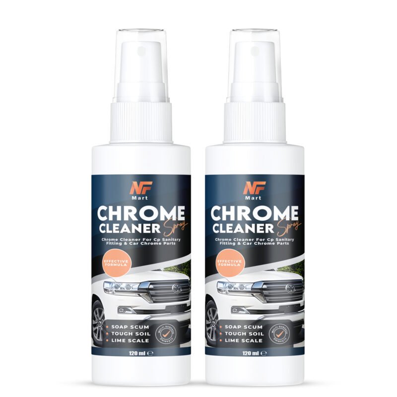 Rust Remover & Chrome Cleaner & Shiner Spray Chrome Restorer For Bike & Cars Multi Purpose Use  Cleaner NF MART - Image 3