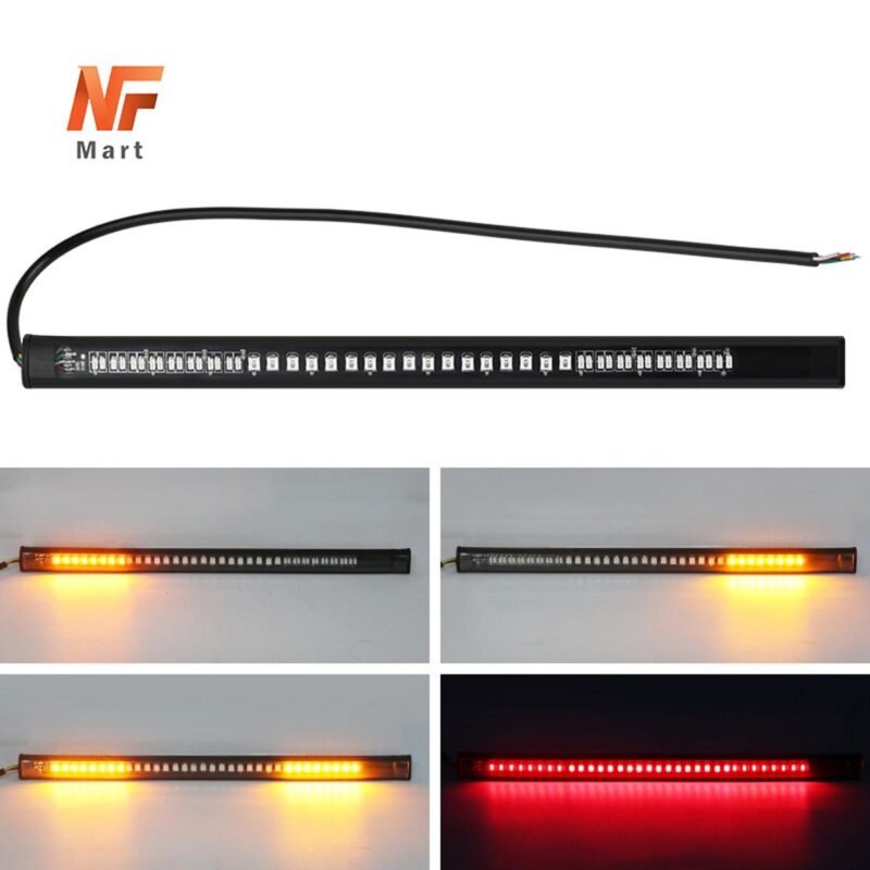 Universal Led Indicator Back Light strip LED With indicators Vintage café racer bikes and all bikes 5050 Led Strip