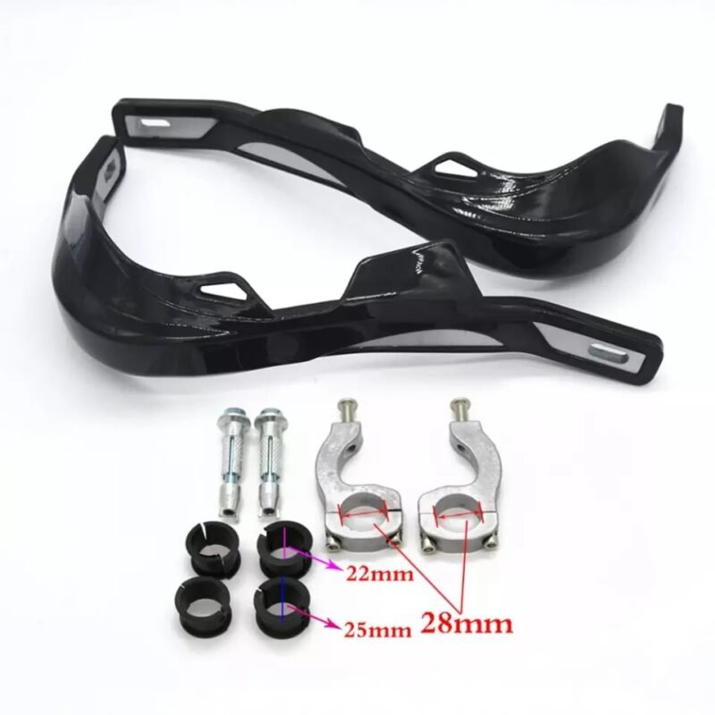 Motorcycle Aluminum Hand guard Protector Metal Handguards Handlebar Protection Windproof Hand Guard for YBR, YBRG, CB150, GS150, GR150 22MM 28MM