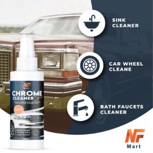 Rust Remover & Chrome Cleaner & Shiner Spray Chrome Restorer For Bike & Cars Multi Purpose Use Cleaner NF MART