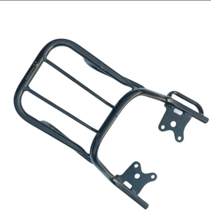 NF MART - Motorcycle Rear Carrier For Pridor 100cc Rear body frame Carrier New Pipe design With Heavy Gauge Rear Tail Take Seat Hood Black - Image 2