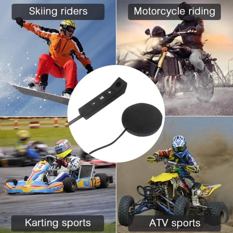 Bluetooth Motorcycle Helmet Headset BT5.0 Wireless Riding Headphone Anti-interference Motor Bike Handsfree Helmet Headsets NF MART - Image 4