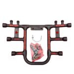 Universal Motorcycle Reflective Crash Protector Bar NEW DESIGN (Safe Guard) Crash Guard, Leg Guard, for bike For All Yamaha, Honda & Suzuki Bikes With Bolt Fitting