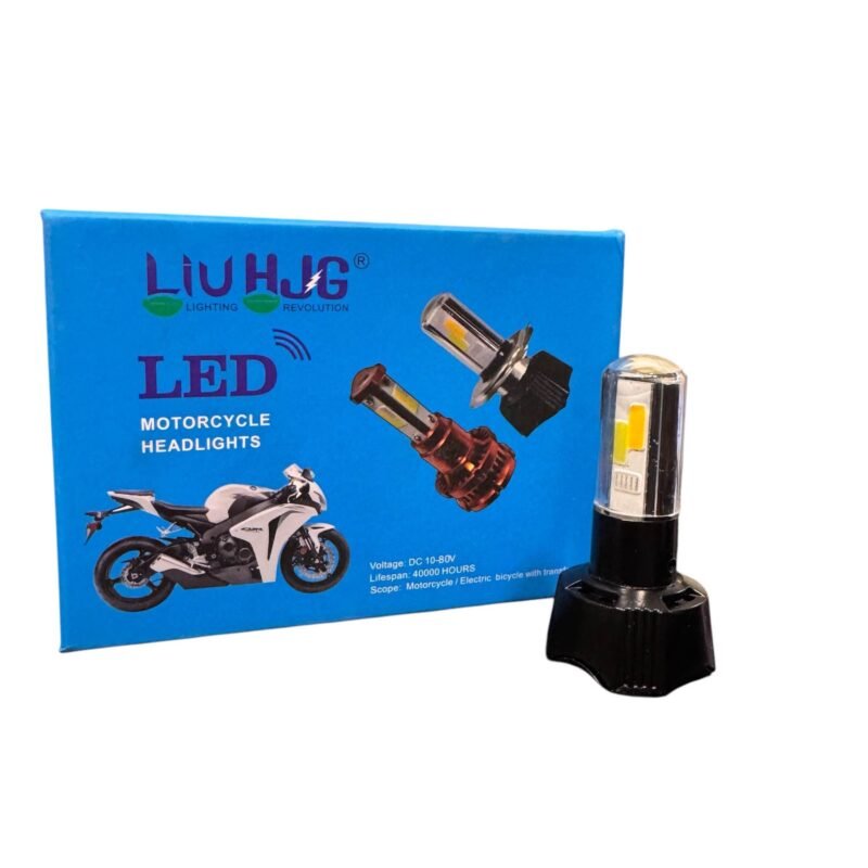 HJG headlight LED Bulb M4 White Yellow Police Flasher Red Blue Universal Fitting For all Motorcycles Universal Fitting - Image 3
