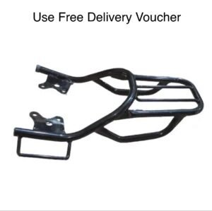 NF MART - Motorcycle Rear Carrier For Pridor 100cc Rear body frame Carrier New Pipe design With Heavy Gauge Rear Tail Take Seat Hood Black