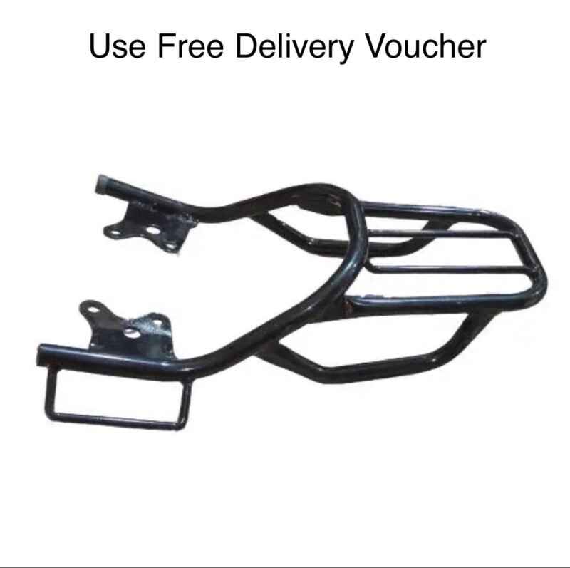 NF MART - Motorcycle Rear Carrier For Pridor 100cc Rear body frame Carrier New Pipe design With Heavy Gauge Rear Tail Take Seat Hood Black