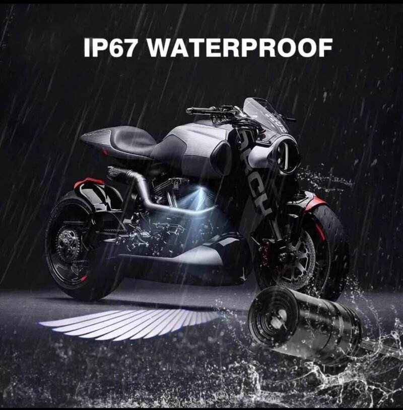 Wings Light For Bike High Quality Bike Accessories Angel Wings LED Light For Bikes, Led Floor Display Lights Auto Decoration High Quality Bike Accessories - Image 3