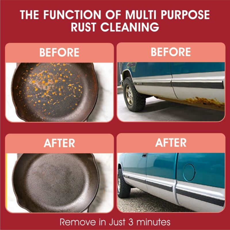 Rust Remover Spray For Cloths Powerful Liquid to Dissolve Rust Stains From Metal & Cloths 120ml Rust Out NF MART - Image 2