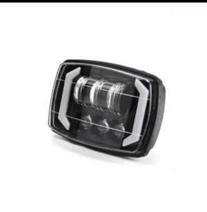 Bike Led Headlight Beam R60 Headlight Beam Metal Base Yellow & White DRL For Honda CD70 / CG125 Original Fitting NF MART