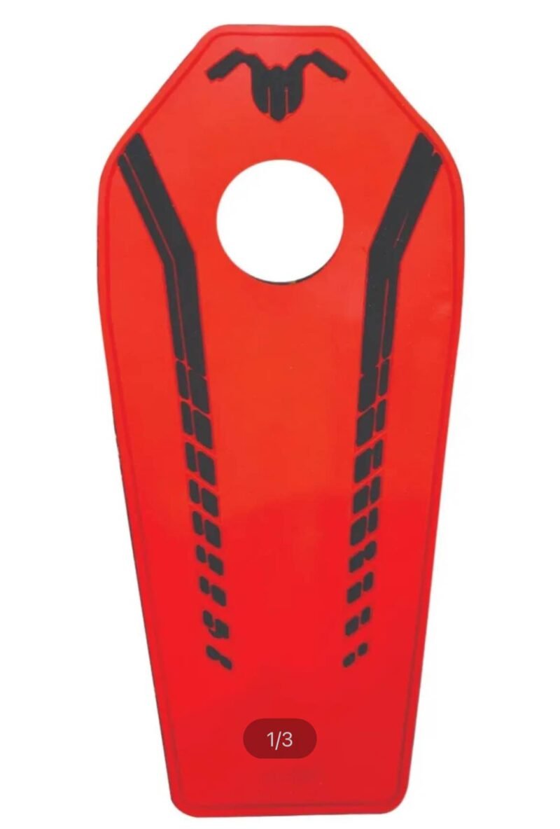 Motorbike Fuel Tank Pad Silicone CG125 Red & Black Color Water Proof - Image 2