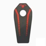 Motorbike Fuel Tank Pad Silicone CG125 Red & Black Color Water Proof