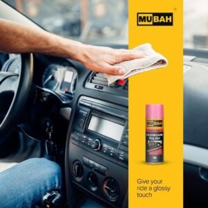 Dashboard, Leather & Tire Polish Spray For Bike and Cars Tyres Polish Spray Leather & Tyres Wax  Volume-400ml NF MART