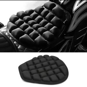 Motorcycle Seat Cushion 3D Comfort Gel Based Universal Air Motorbike Pillow Pad Cover NF MART