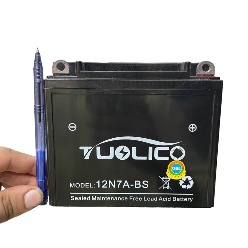 Motorcycle Dry Battery 7Ah/12V GEL Based Battery FOR Suzuki GS150 Bikes High Quality NF MART - Image 3