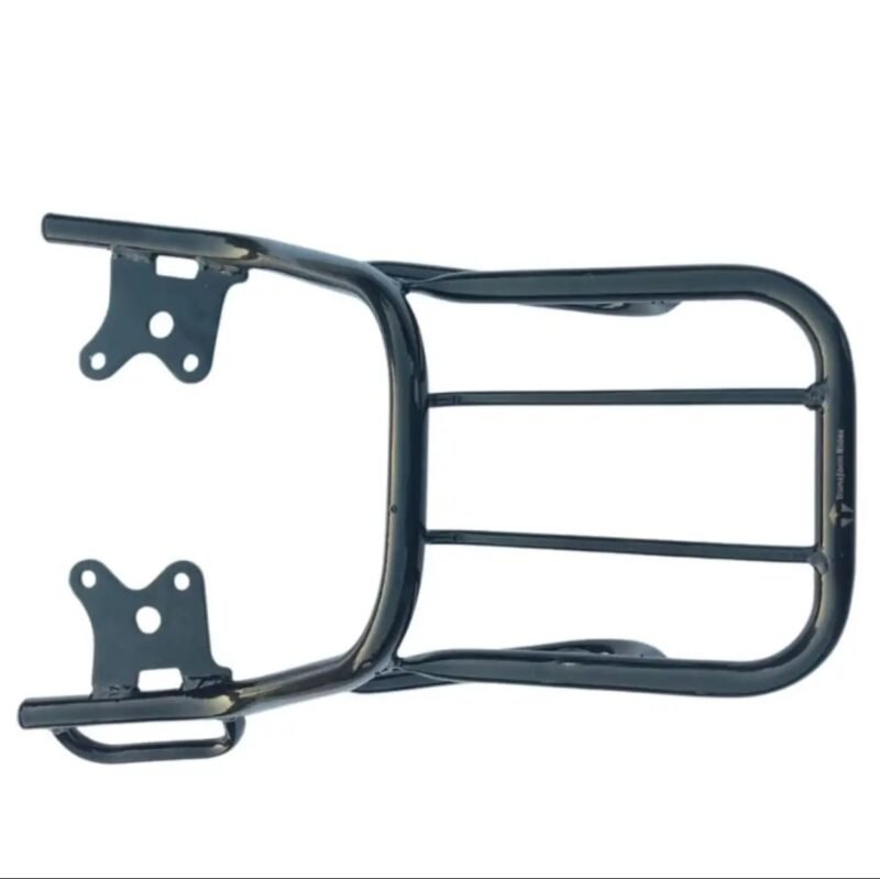 NF MART - Motorcycle Rear Carrier For Pridor 100cc Rear body frame Carrier New Pipe design With Heavy Gauge Rear Tail Take Seat Hood Black - Image 3