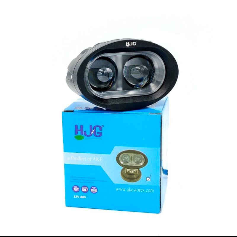 1-PCS Oval Shape Long Throw Dual Lens LED Light for Bikes NF MART - Image 2