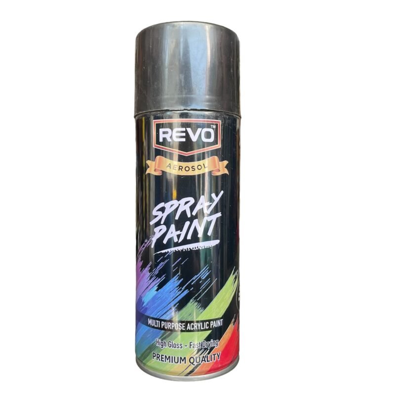 Black Color Spray Paint Decorative Paint For All Purposes - 300ml NF MART